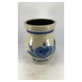 Shadow Lawn Pottery stoneware crock vase