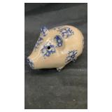 Ceramic pottery piggy bank (1995) 5.5' x 3.5' x 3'