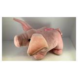 Plush piggy bank battery operated 11' long
