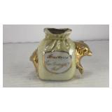 Souvenir porcelain vase from Carthage, MO