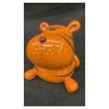 Ceramic tiger toddler coin bank 5' x 4.5' x 4'