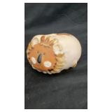 Ceramic pottery lion coin bank 5' x 3' x 3'
