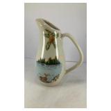 Red Wing Collectors Society stoneware vase w/ deer
