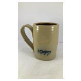 Ceramic mug w/ angel design 4.5' x 5.5' x 3'