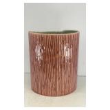 Red Wing USA pink porcelain vase