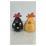 Egg-shaped chicks salt & pepper shakers