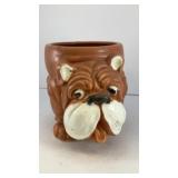 Bulldog ceremaic vessel 5' Tall