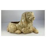 Ceramic Cocker Spaniel vessel 10' Long