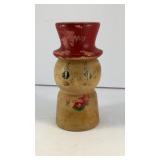 Wooden 'Peppy Cat' pepper shaker
