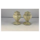 Urn vases ceramic salt and pepper shakers