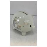 Ceramic Precious Moments piggy bank 3.5'