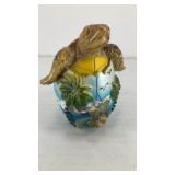 Sea turtle ceramic planter 3.25' x 2' x 2'