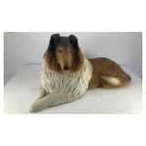 Sandicast Collie-Sable dog sculpture