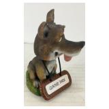 Small bobblehead dog from Glacier Park 3' tall
