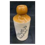 EP Shaw & Co stoneware bottle 7' x 2.5'
