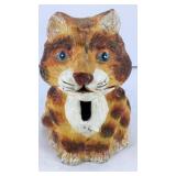 4' tall Tiger cast iron mechanical bank