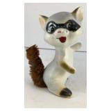 4.5' x 3' ceramic raccoon figurine from Enesco