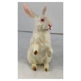 LEFTON ceramic white rabbit 4' T
