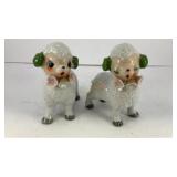 (2) adorable lamb figurines, 3' x 3'