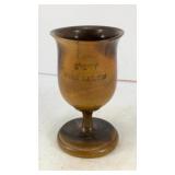 Wood chalice w/ Jerusalem 4' x 2'