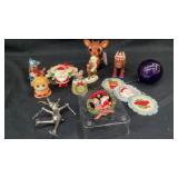 Flat of Christmas decor