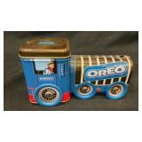 Oreo Cookie train tin (missing stack)