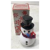 Avon Dapper Snowman Sweet Honesty cologne IN BOX