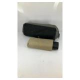 (2) Totes umbrellas in cases; (1) black & (1) tan
