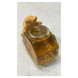Avon Curious Kitty Here's My Heart cologne bottle