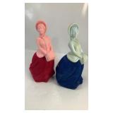 (2) Skater's Waltz pink Charisma & blue Cotillion