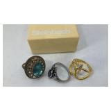 (3) Rings, Sizes 8.5, 10 and 10.5