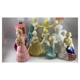Assorted Avon Decanter Figurines