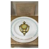 Avon Doorknocker Plate 2nd Anniversary IN BOX