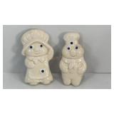 (2) Poppin' & Poppie Fresh Pilsbury magnets