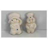 (2) Poppin' & Poppie Fresh Pilsbury magnets