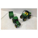 (3) John Deere Tractor toys