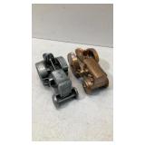 (2) John Deere Community CU Pewter Banks