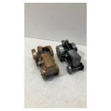 (2) John Deere Community CU Pewter Banks