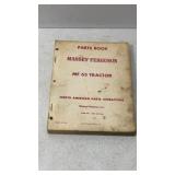 Massey-Ferguson MF 65 Tractor Parts Book