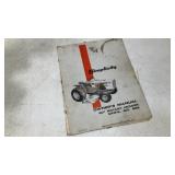 Simplicity 60' Rotary Mower Owners Manual & Parts