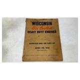 WI Air-Cooled Heavy Duty Engines Book & Parts List