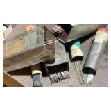 Box of various Arc Welding/Brazing Electrodes Rods