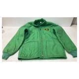 Vintage John Deere quilted puffer work jacket
