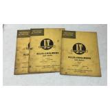 (3) I&T Allis-Chalmers Tractor Manuals