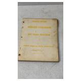 Massey-Ferguson MF 2200 Tractor Parts Book