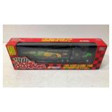 NIB Die-cast John Deere Racing Team Transporter