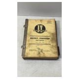 I&T Massey-Ferguson Shop Manuals in Binder