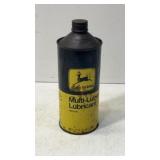 John Deere Multi-Luber Lubricant can (empty)