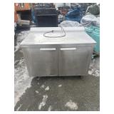 Randell Stainless Steel Rolling Freezer