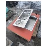 Two Stainless Steel Sinks